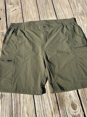 Cargo Men's Olive Green Utility Cargo Shorts